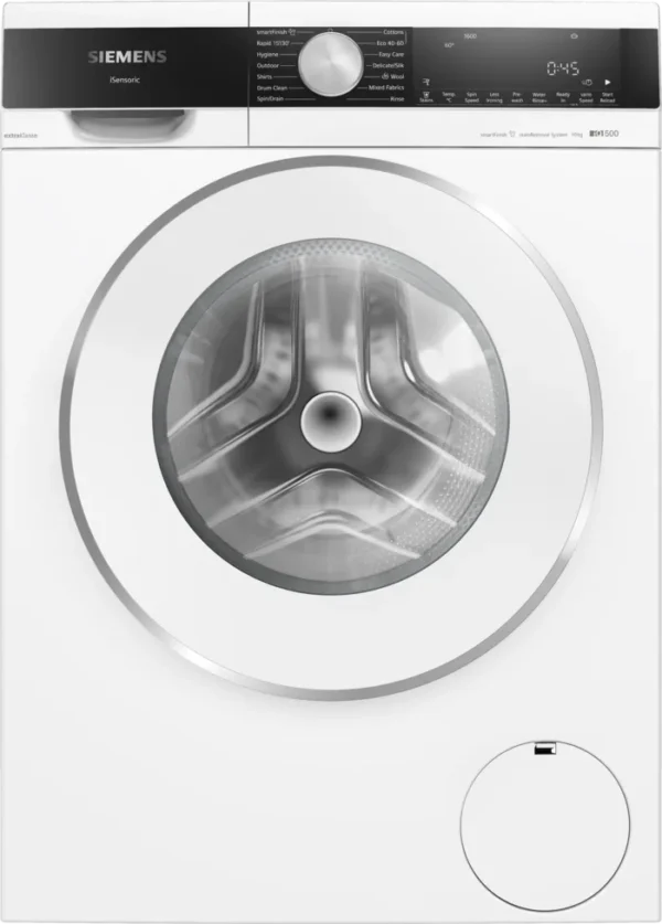 Siemens WG56G2Z1GB 10kg 1600rpm iQ500 Freestanding Washing Machine in White
