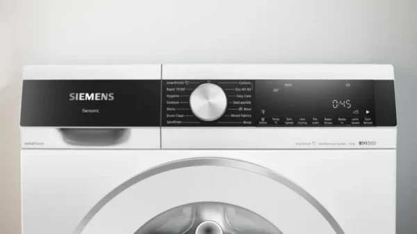 Siemens WG56G2Z1GB 10kg 1600rpm iQ500 Freestanding Washing Machine in White