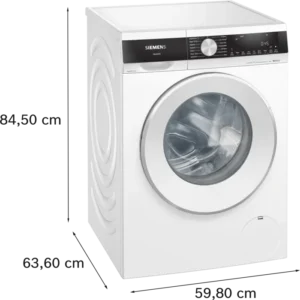 Siemens WG56G2Z1GB 10kg 1600rpm iQ500 Freestanding Washing Machine in White