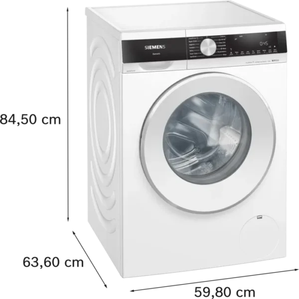 Siemens WG56G2Z1GB 10kg 1600rpm iQ500 Freestanding Washing Machine in White