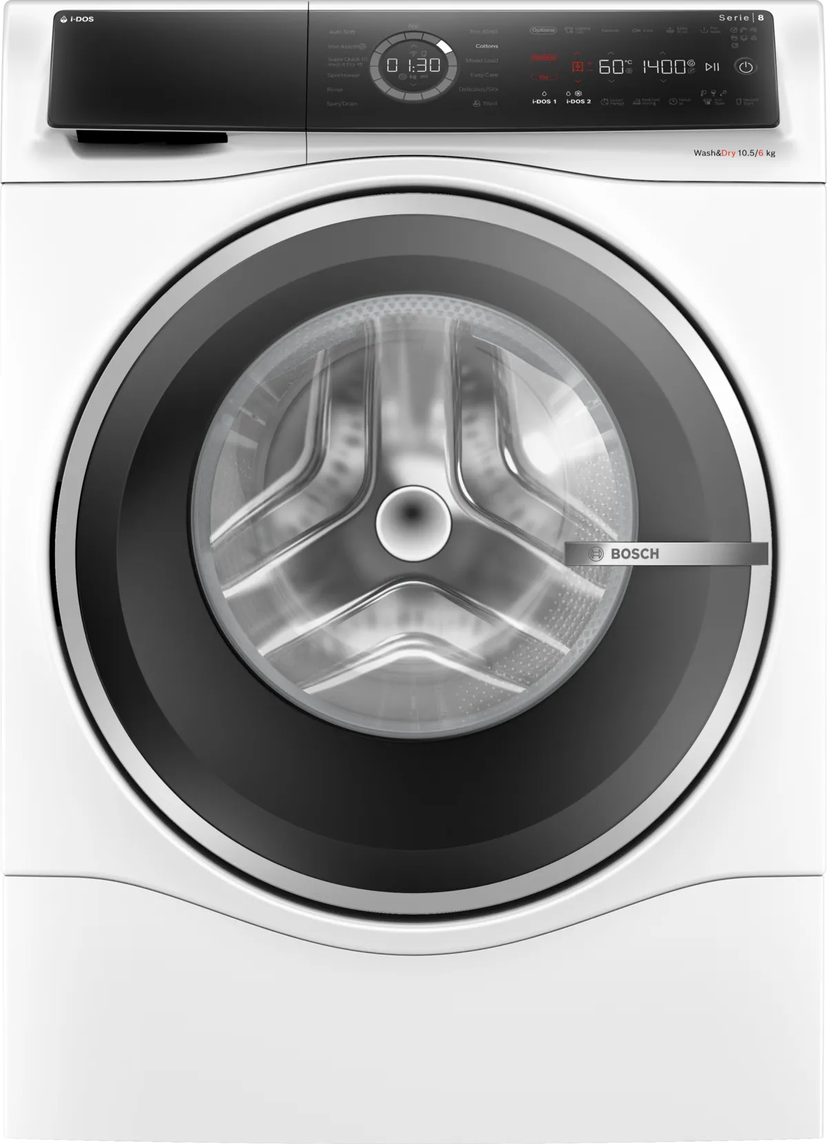 Bosch WNC25410GB Series 8 Washer Dryer 10.5/6kg 1400rpm In White