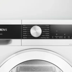 Siemens WQ45G202GB 9kg Freestanding iQ500 Heat Pump Tumble Dryer
