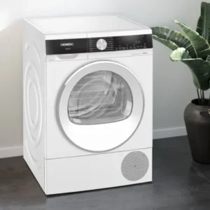 Siemens WQ45G202GB 9kg Freestanding iQ500 Heat Pump Tumble Dryer
