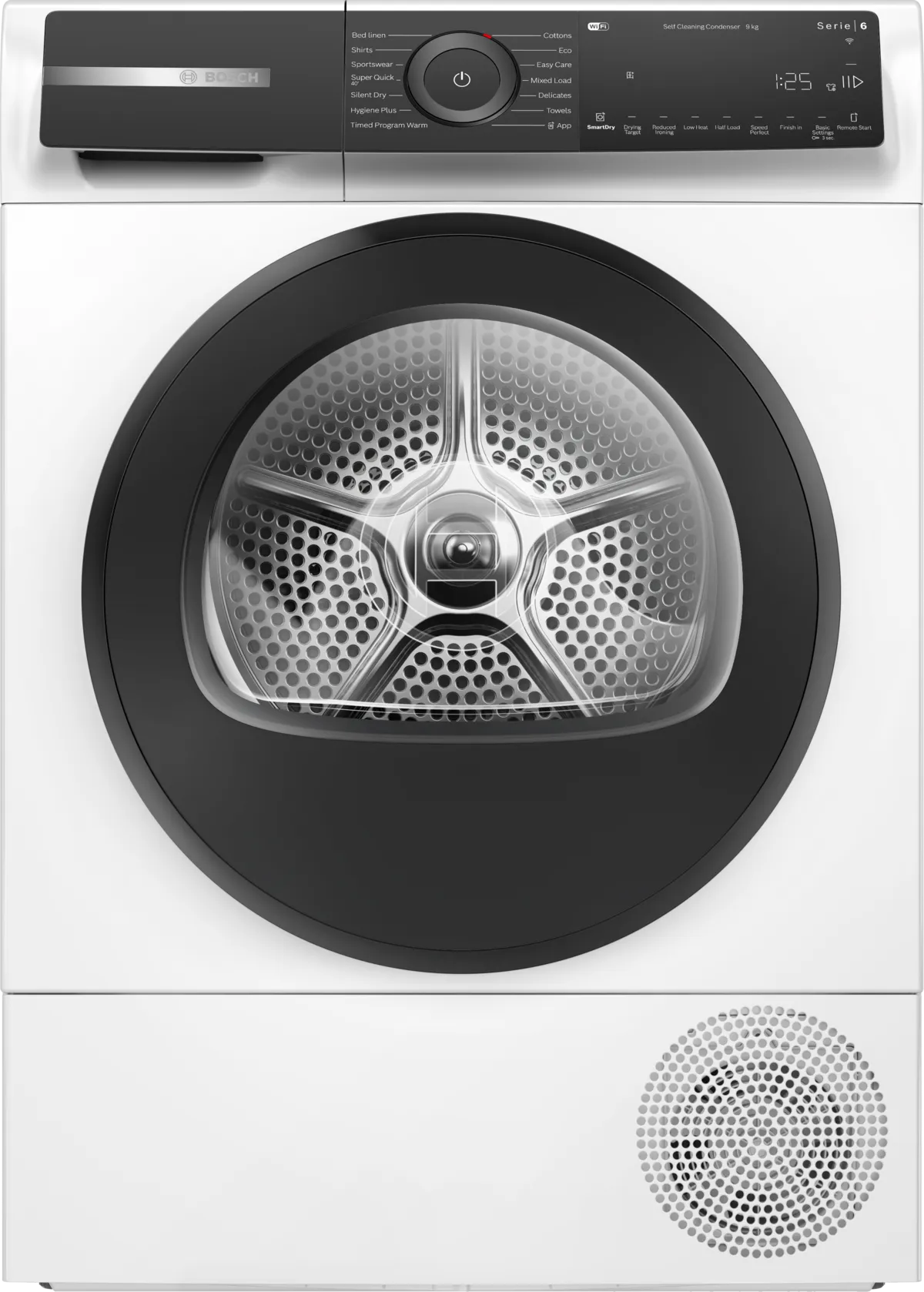 Bosch WQH246D9GB Series 6 Heat Pump Tumble Dryer 9kg In White