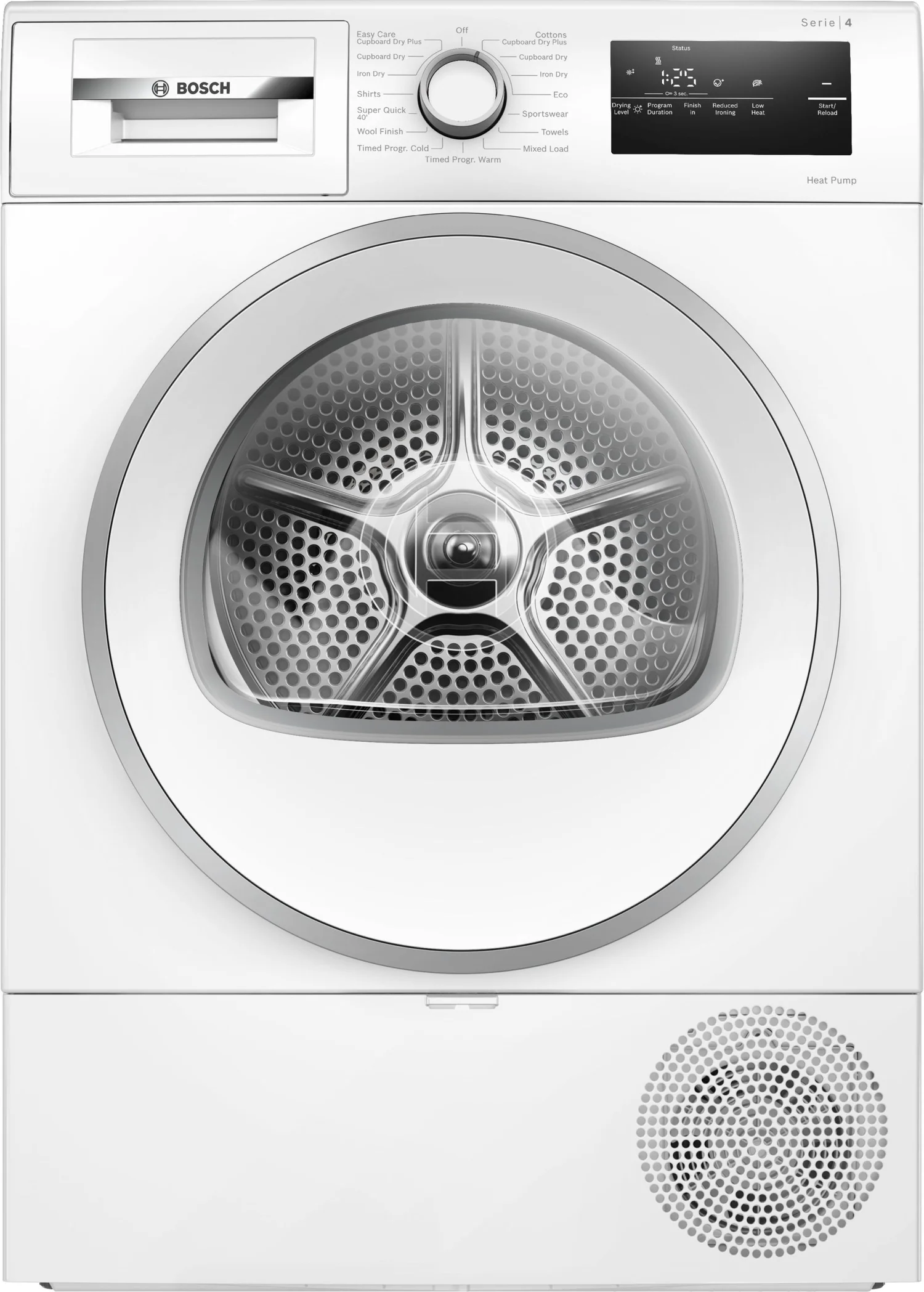 Bosch Wth85226gb 8Kg Freestanding Heat Pump Tumble Dryer White