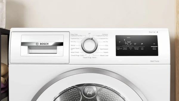 Bosch WTH85226GB 8kg Freestanding Heat Pump Tumble Dryer