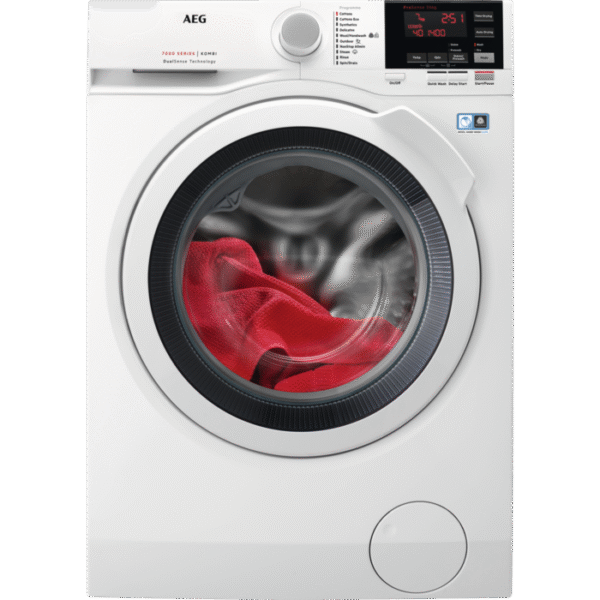 AEG 7000 Series Freestanding Washer Dryer 7kg 1400rpm L7WBG741R