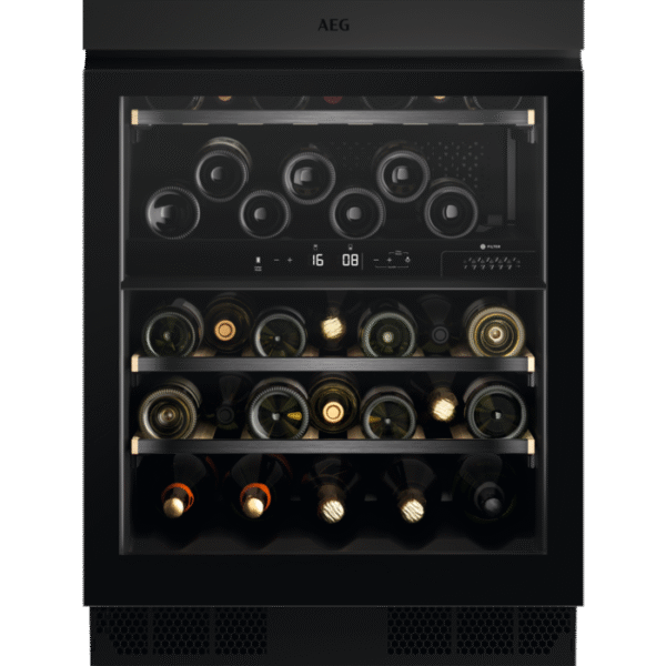 AEG AWUD040B8B 82cm Built In Wine Cellar