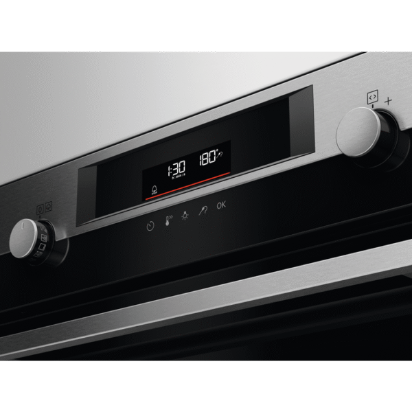 AEG BPK556260M SteamBake Single Oven with Pyrolytic Cleaning