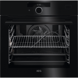 AEG BSK978330B SteamCrisp Single Oven with Pyrolytic Cleaning