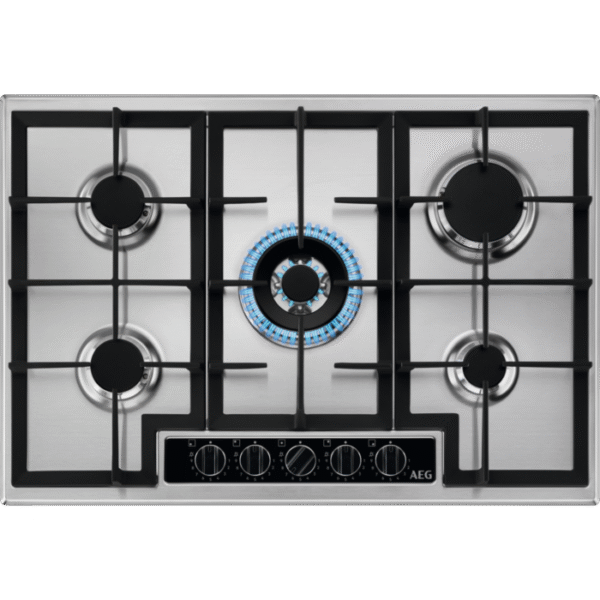 AEG HGB75420YM 75cm Slimline Gas Hob