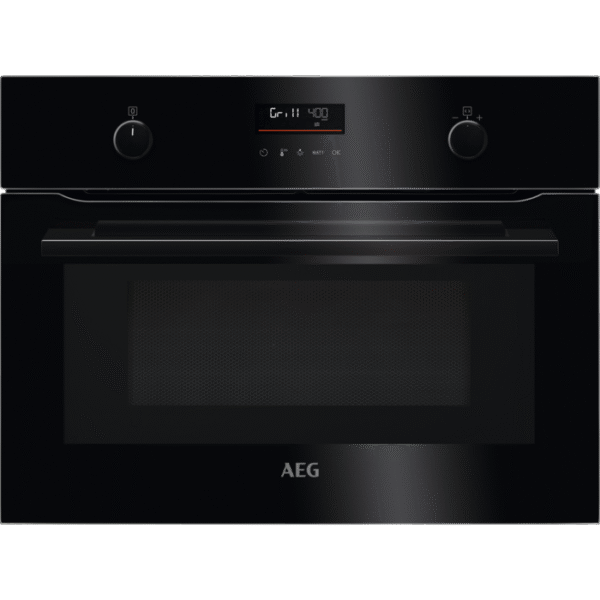 AEG KMK565060B CombiQuick Microwave Oven with Enamel Cleaning
