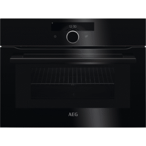 AEG KMK968000B CombiQuick Microwave Oven with Enamel Cleaning