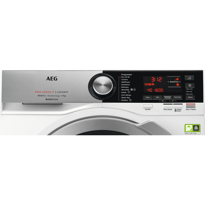 AEG L8FEC966CA 9kg 1600rpm Freestanding Washing Machine
