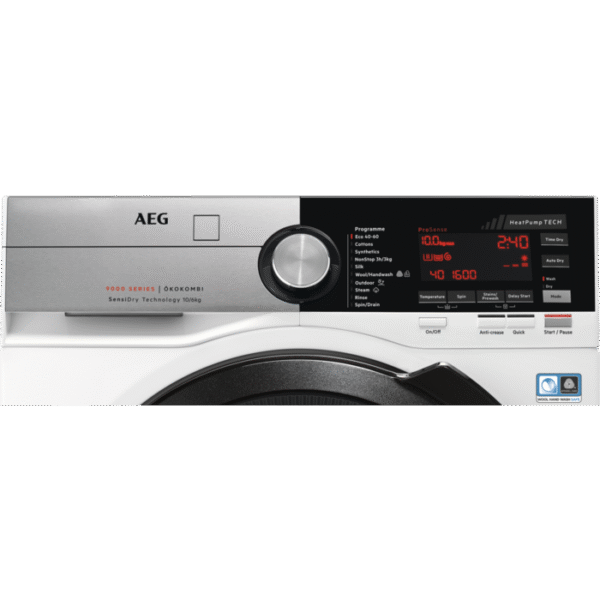 AEG LWR7496O4B 9kg/6kg 1600rpm Freestanding Washer Dryer