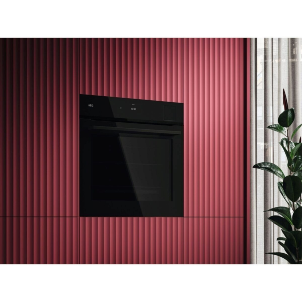 AEG NBP8S731AB SteamPro Single Oven with Steam Cleaning