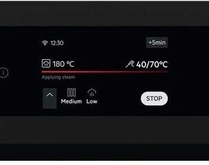 AEG PO7001SPT SteamCrisp Single Oven with Pyrolytic Cleaning