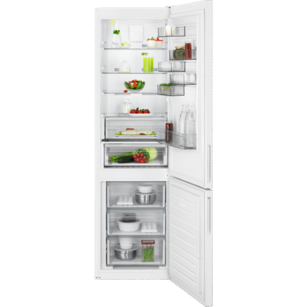 AEG RCB636E5MW 201cm Freestanding Fridge Freezer