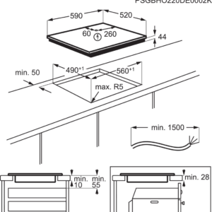 AEG TO64IB00FB 60cm Induction Hob