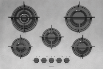 Barazza 1PMDM70 75cm Gas Hob