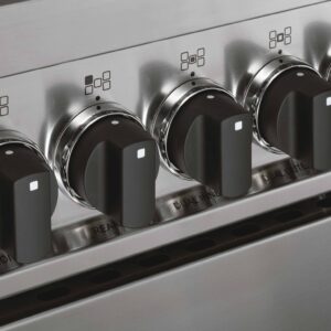 Black 90cm Bertazzoni Master 5 burners and 2 electric ovens MAS90-5-MFE-D-NEE - 3