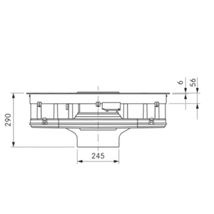 BORA BHA Basic DO 76cm Vented Ceramic Hob