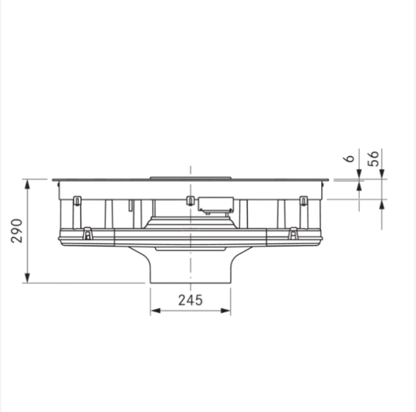 BORA BHA Basic DO 76cm Vented Ceramic Hob