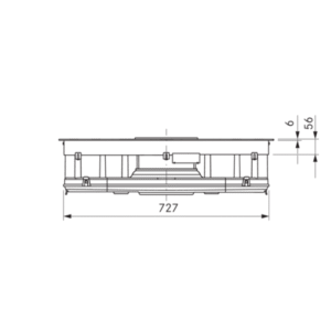 BORA BHU Basic RC 76cm Vented Ceramic Hob