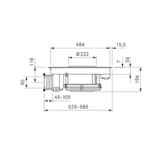 BORA BHU Basic RC 76cm Vented Ceramic Hob