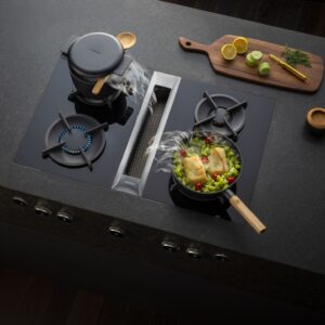 BORA PKAS3FIAB Professional 3.0 Modular Cooktop Extractor System in All Black