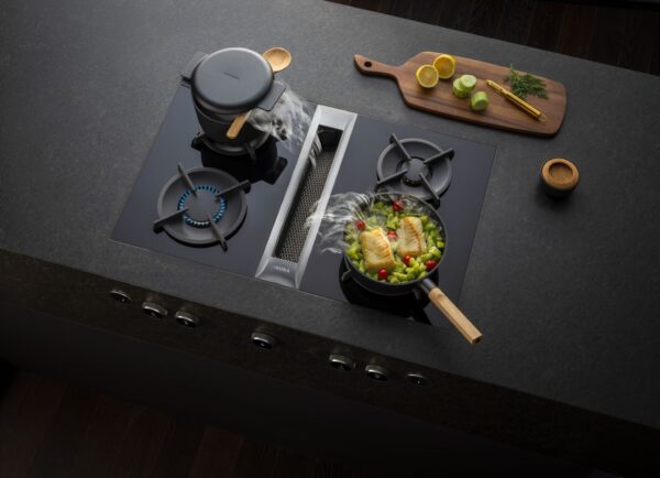 BORA PKAS3FIAB Professional 3.0 Modular Cooktop Extractor System in All Black