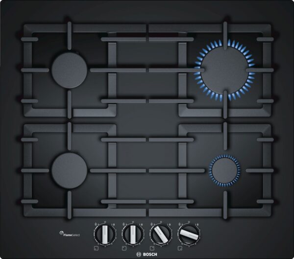 BOSCH PPP6A6B90 Gas on glass hob