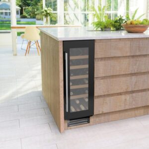 Caple Wi3126 Built In Under Counter Single Zone Wine Cooler