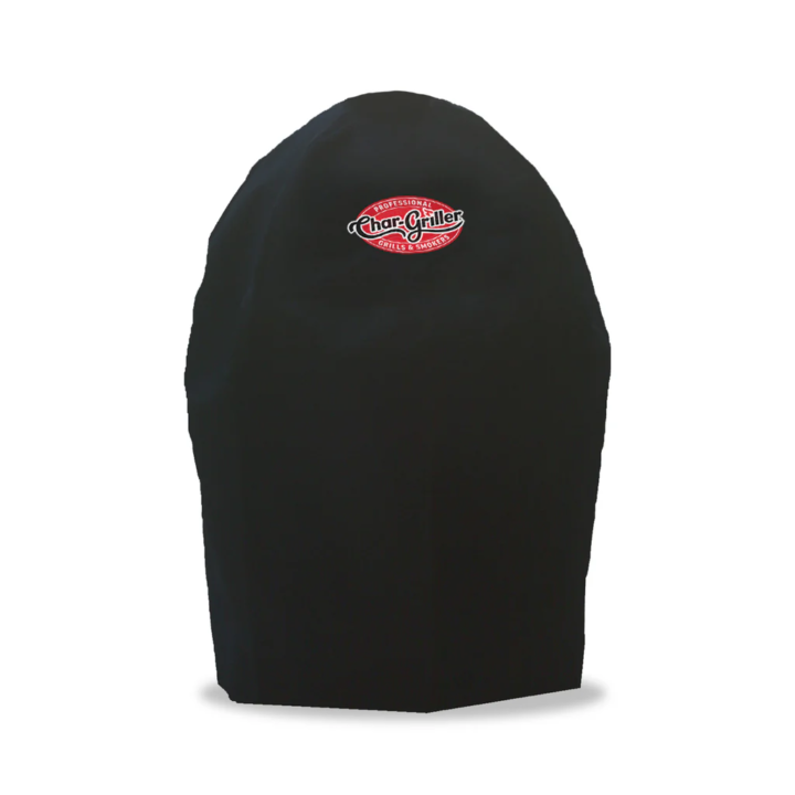 Char Griller 6755 Akorn Kamado Kooker grillhoes met logo, zwart