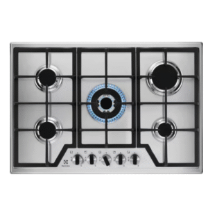 Electrolux KGS7536X 75cm 5 Burner Gas Hob