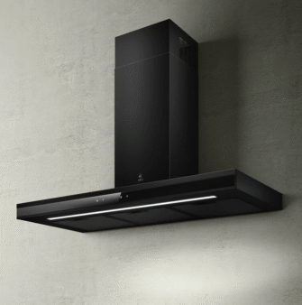 Elica ADELE2 60cm Chimney Extractor Hood in Black
