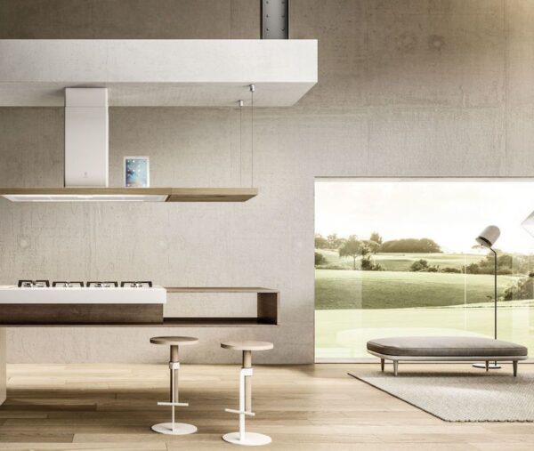 Elica Bio 120cm Island Extractor Hood