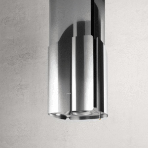 Elica Chrome 85cm Island Extractor Hood Stainless Steel