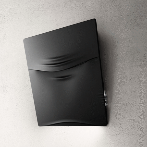 Elica Concetto Spaziale Wall Mount Extractor Black