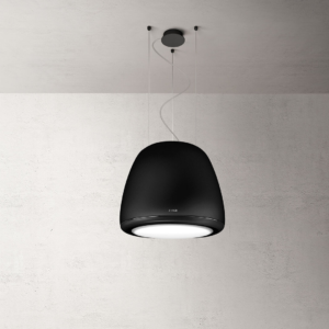 Elica Diva Rock 50cm RC Island Extractor Hood in Black