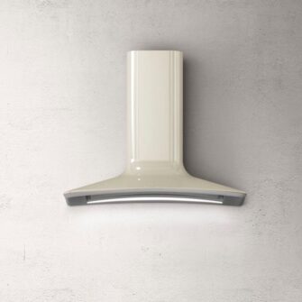 Elica Dolce 85cm Chimney Extractor Hood in Ivory with Extension