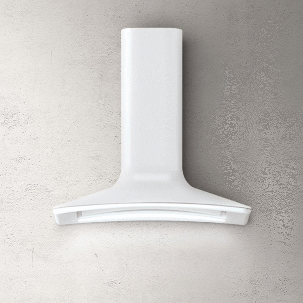Elica Dolce 85cm Chimney Extractor Hood in Matt White with Extension