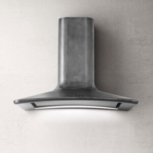 Elica Dolce 85cm Chimney Extractor Hood in Peltrox with Extension