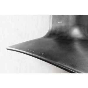 Elica Dolce 85cm Chimney Extractor Hood in Peltrox with Extension
