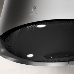 Elica Easy UX 50cm RC Island Extractor Hood in Stainless Steel