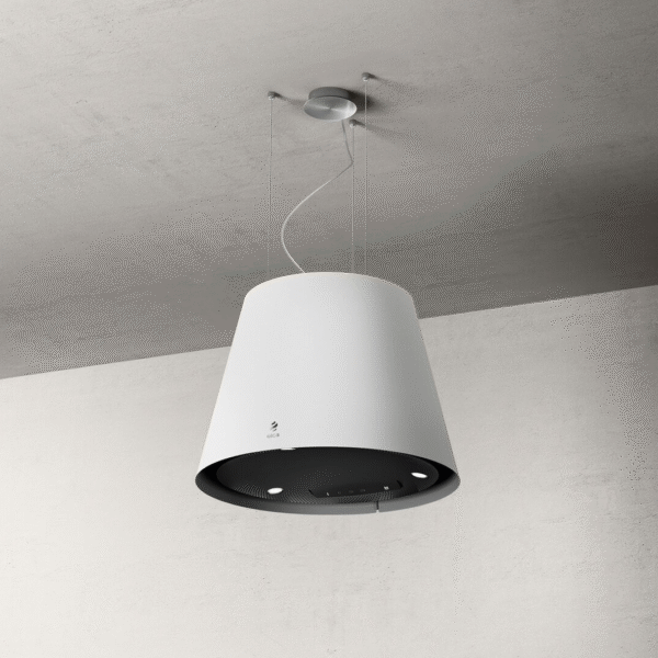 Elica Easy UX 50cm RC Island Extractor Hood in White