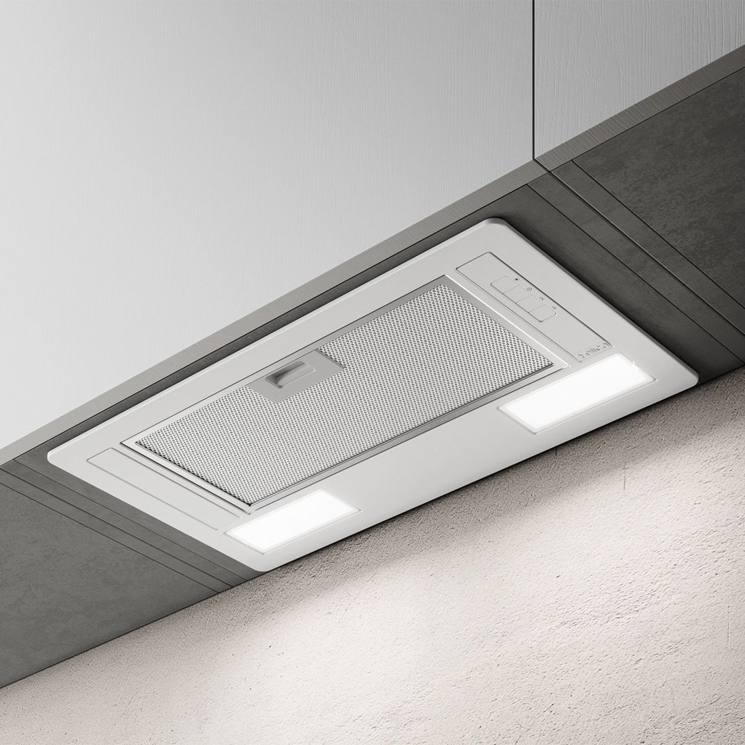 Elica Era Lux 60cm Built In Extractor Hood in White