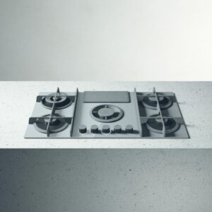 Elica Flame DO 88cm Vented Gas Hob in Grey