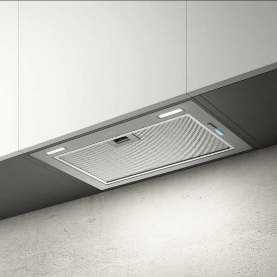 Elica Fold 60cm Built In Extractor Hood in Silver