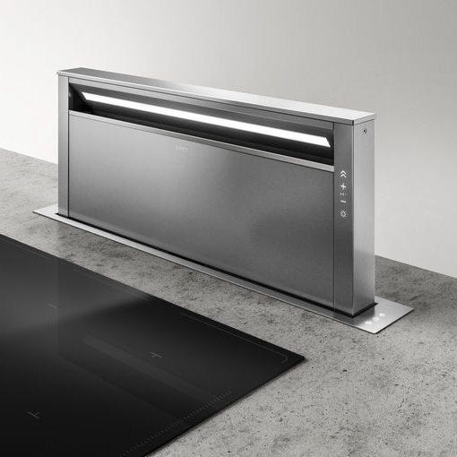 Elica Getup 90cm Downdraft Extractor Hood in Black